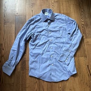 Brooks Brothers Blue Mens Dress Shirt - 14.5 / 32